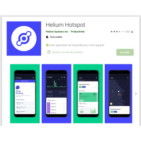Configuración de la aplicación Helium